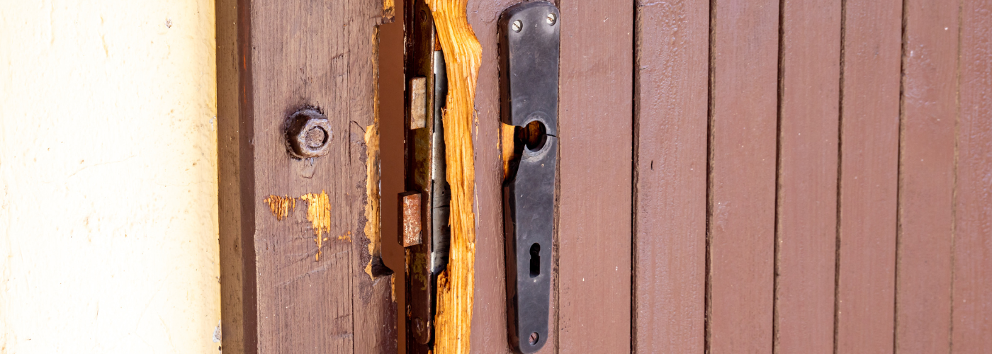 Que faire en cas de porte fracturée ?